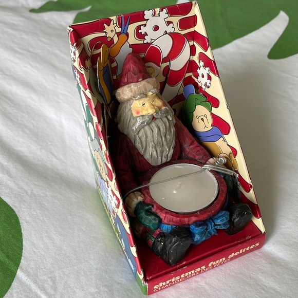 Santa Claus candleholder - Picture 2 of 7